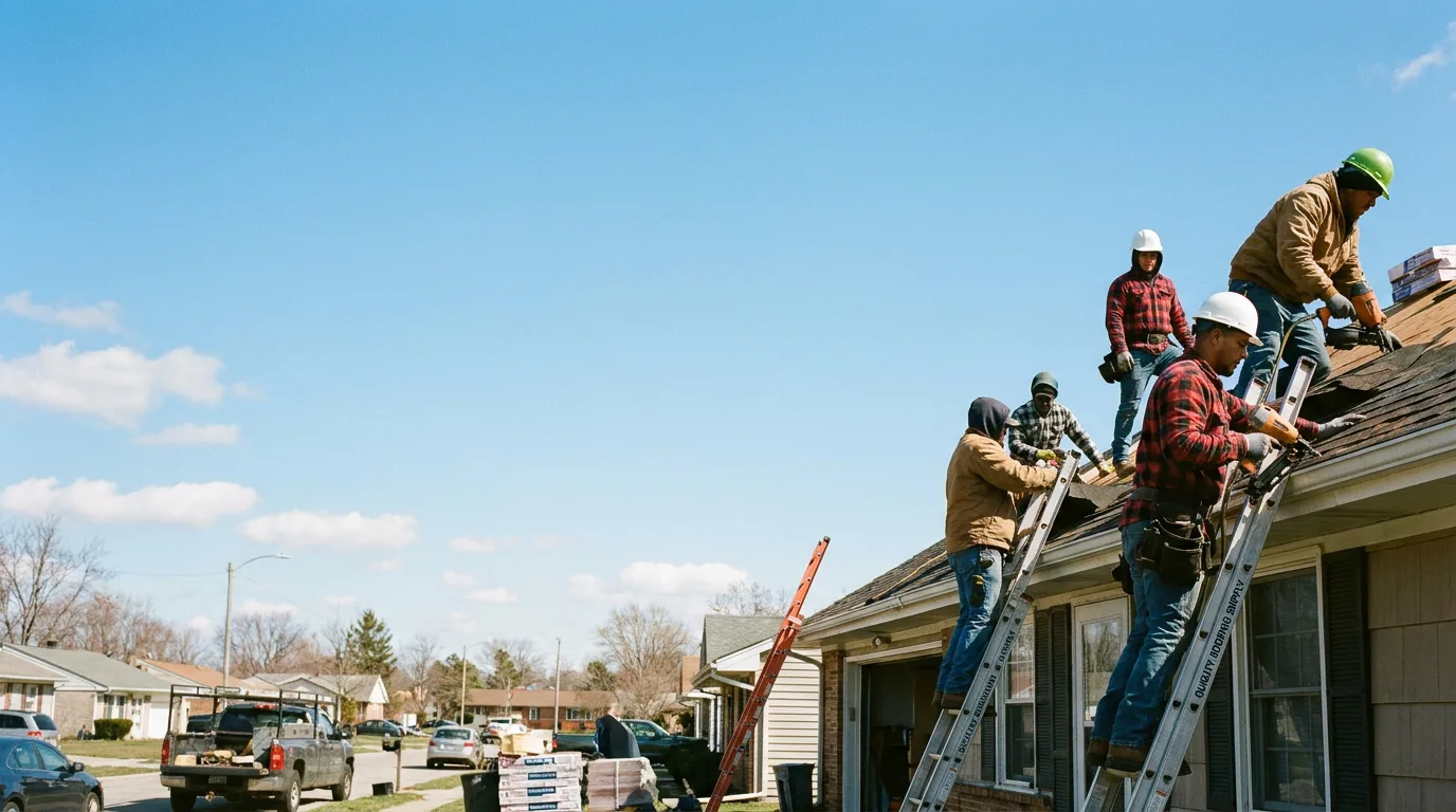 Roofing in Velpen, IN near me